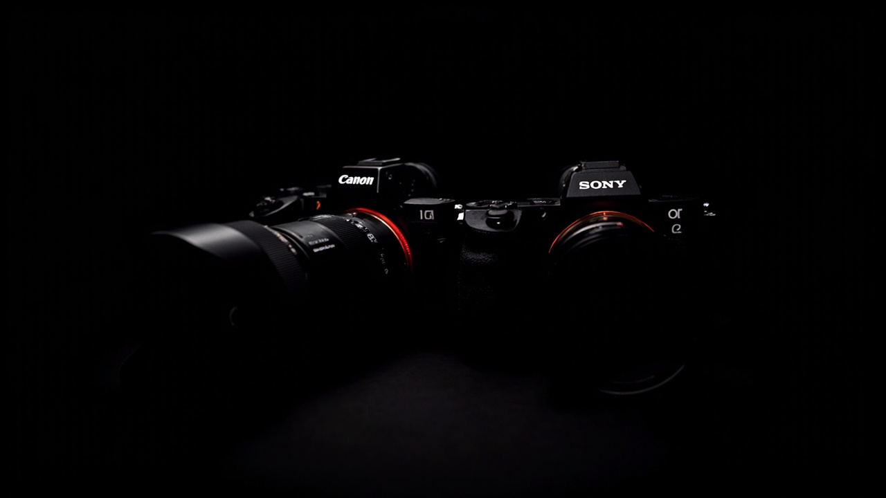Verdict infographic: Canon EOS R6 Mark III vs Sony A7 V split-screen with rolling shutter, lens ecosystem size, and 5-year cost-per-shot callouts