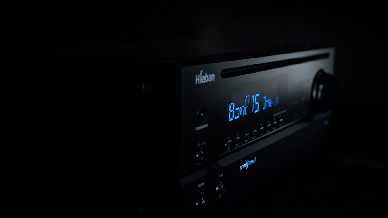Bar chart: 7-year cost comparison Denon vs Marantz, showing sticker price + electricity + warranty risk premium