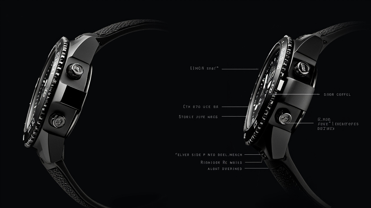 Build comparison of Garmin Fenix 9 Pro Sapphire and Coros Vertix 2s on a granite rock surface
