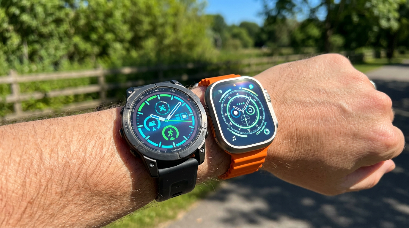Display brightness and on-wrist comparison