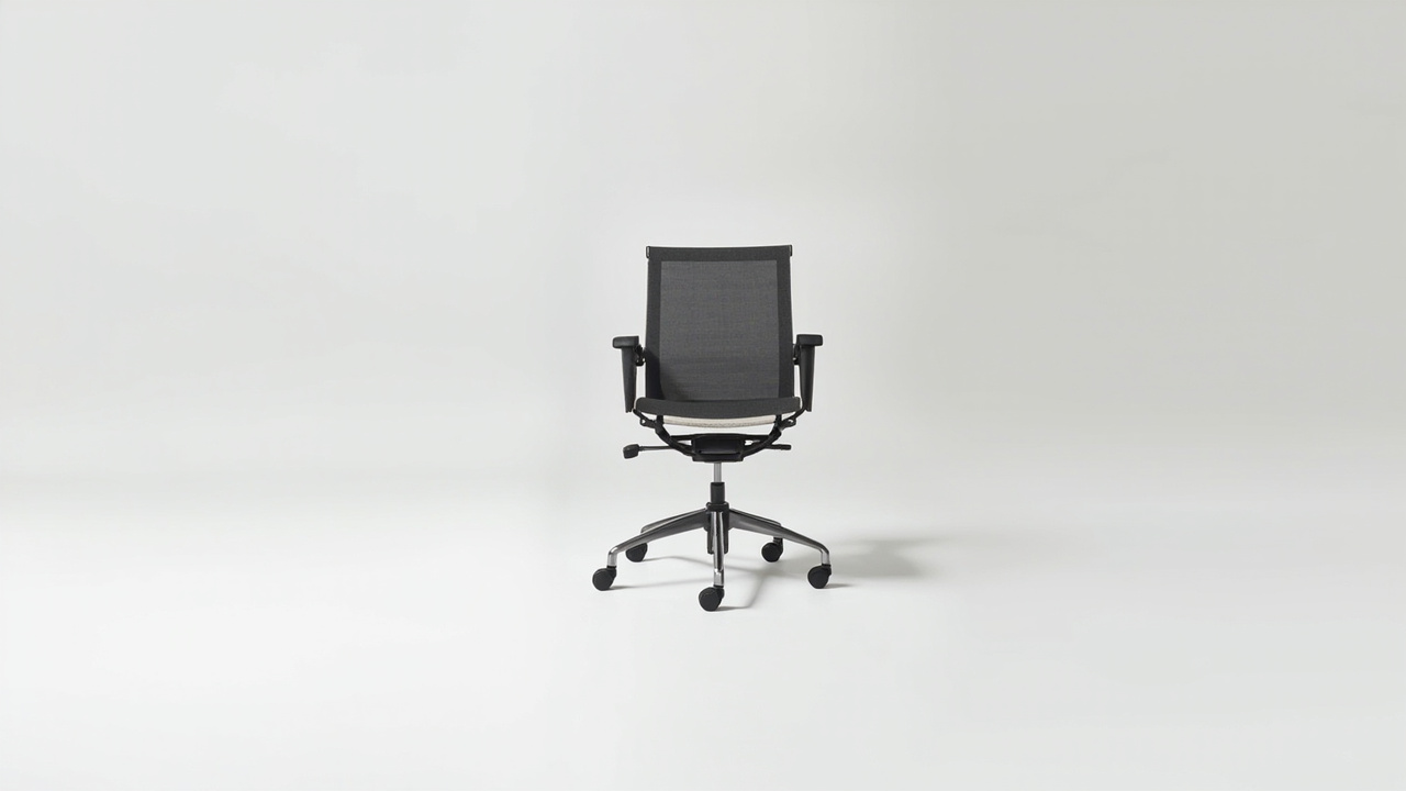 Herman Miller Embody and Steelcase Leap V2 side by side in a bright home office