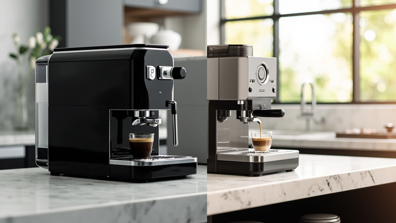 Build and finish comparison between Jura E8 and DeLonghi Eletta Explore