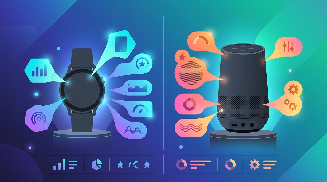 Split-screen visual of the back of two cameras — on the left a large high-resolution EVF and detailed menu of a full-frame camera, on the right a hybrid viewfinder and 20 film simulation dials of a rangefinder-style camera, against a soft neutral background