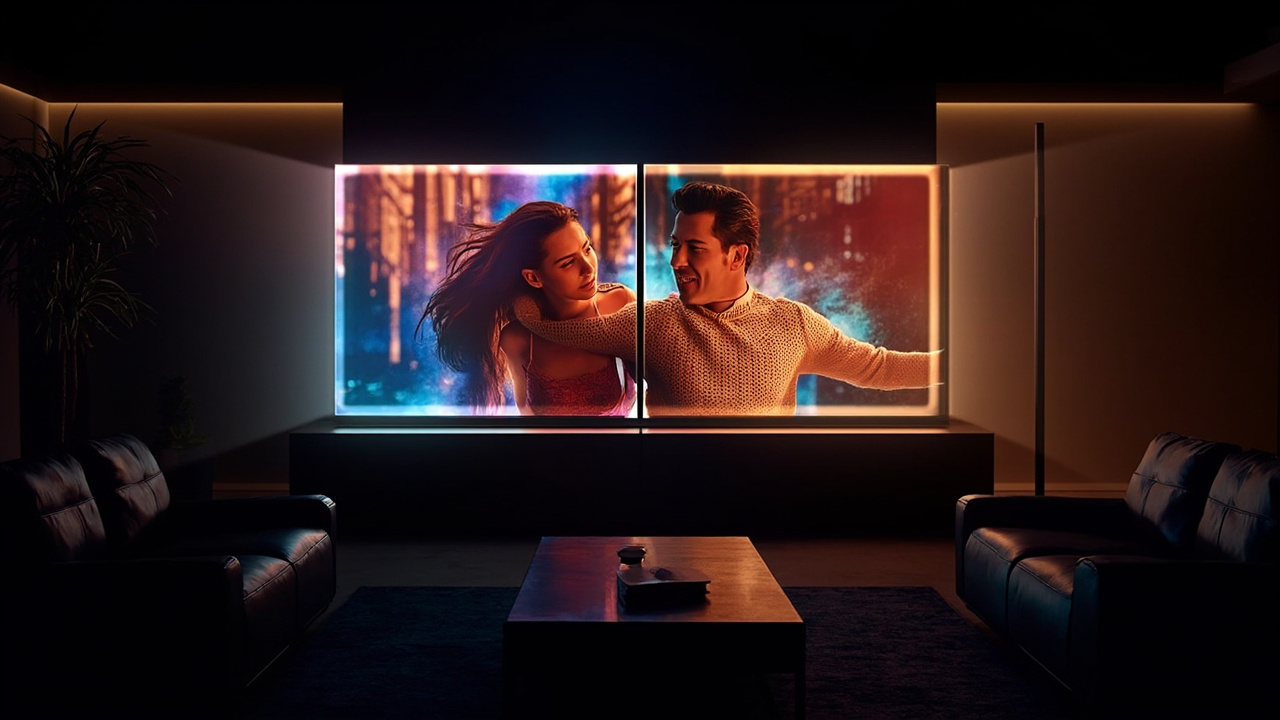 Side-by-side feature matrix visual