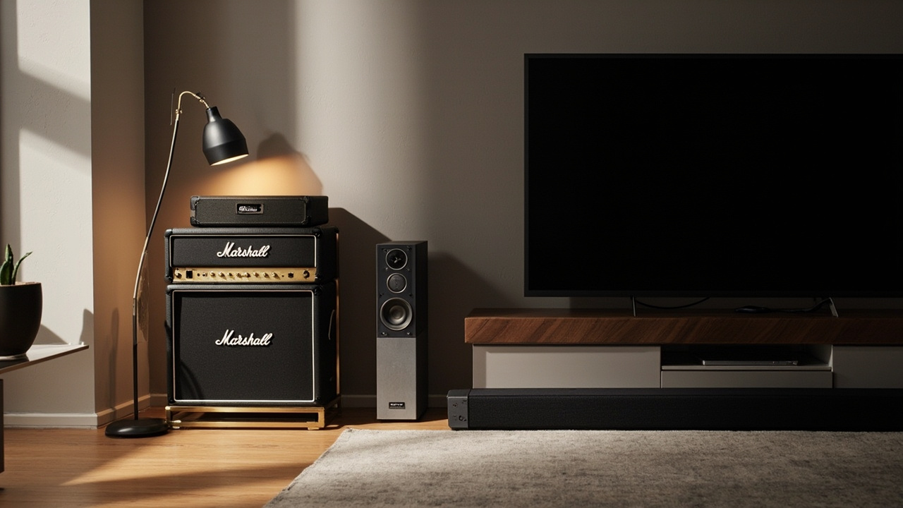 Verdict infographic: Marshall Heston 120 and Bose Smart Ultra split-screen comparison