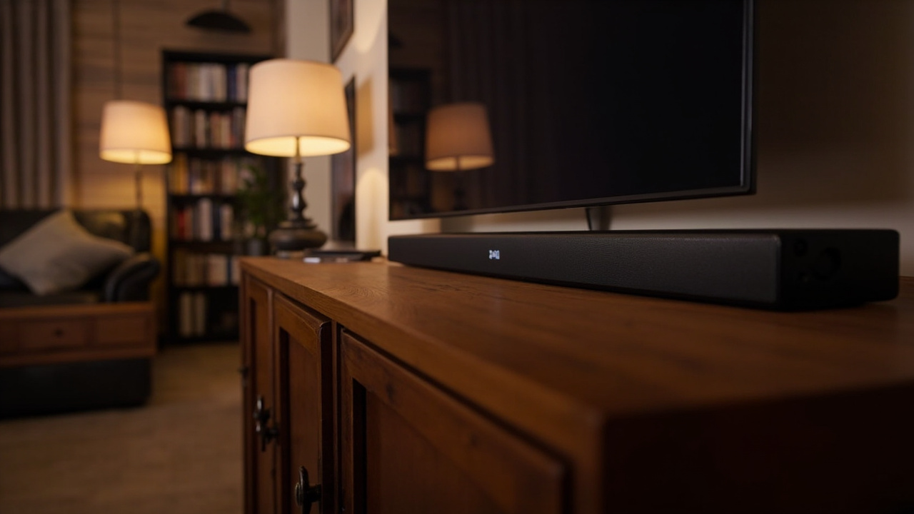 Bottom-line summary: Marshall Heston 120 vs Sonos Arc Ultra on a media console with TV