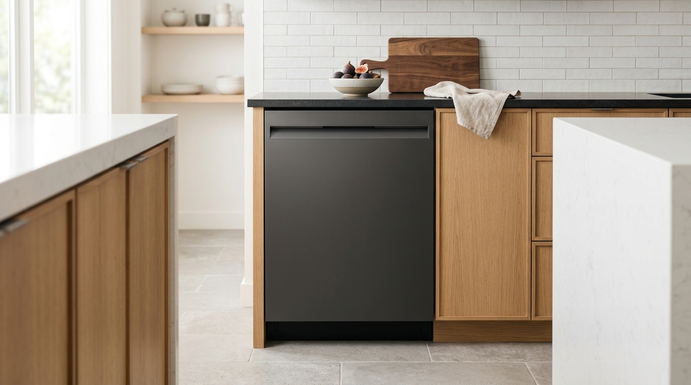 Side-by-side infographic: Miele W1 vs Bosch 800 washer/dryer pair, cost-per-cycle callouts over 5/10/15-year horizons, clean modern graphic layout