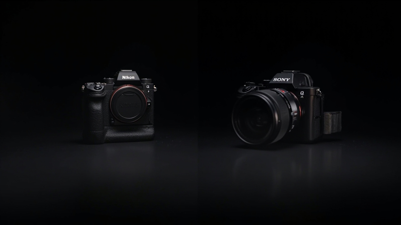 Nikon Z9 vs Sony A1 II side by side