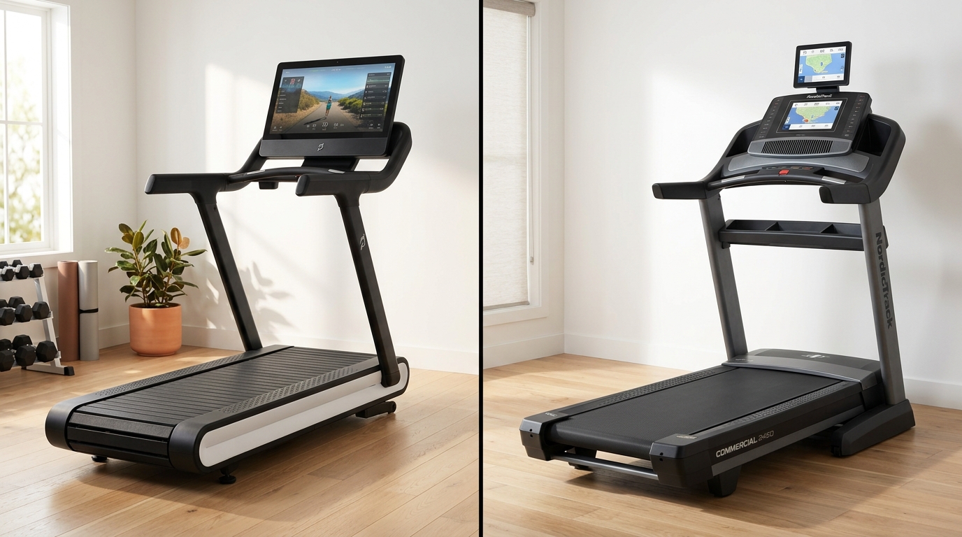 Peloton Tread+ vs NordicTrack Commercial 2450: Why a Used Tread+ Often Beats a New NordicTrack