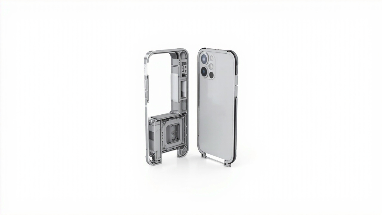 Build cross-section: Pixel 10 Pro aluminum frame vs iPhone 17 Pro aluminum unibody with vapor chamber
