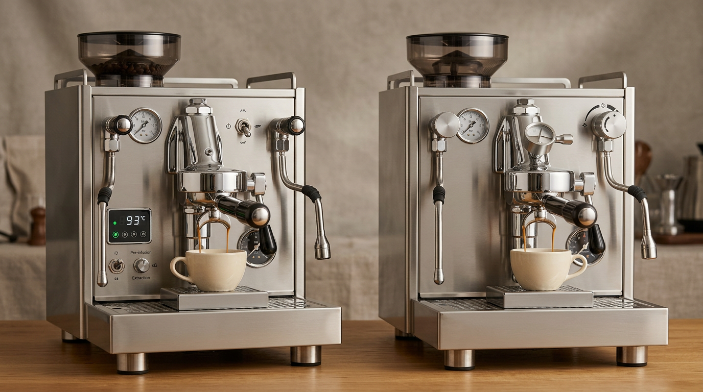 Final verdict: Profitec Pro 700 vs ECM Synchronika II placement on a real kitchen counter