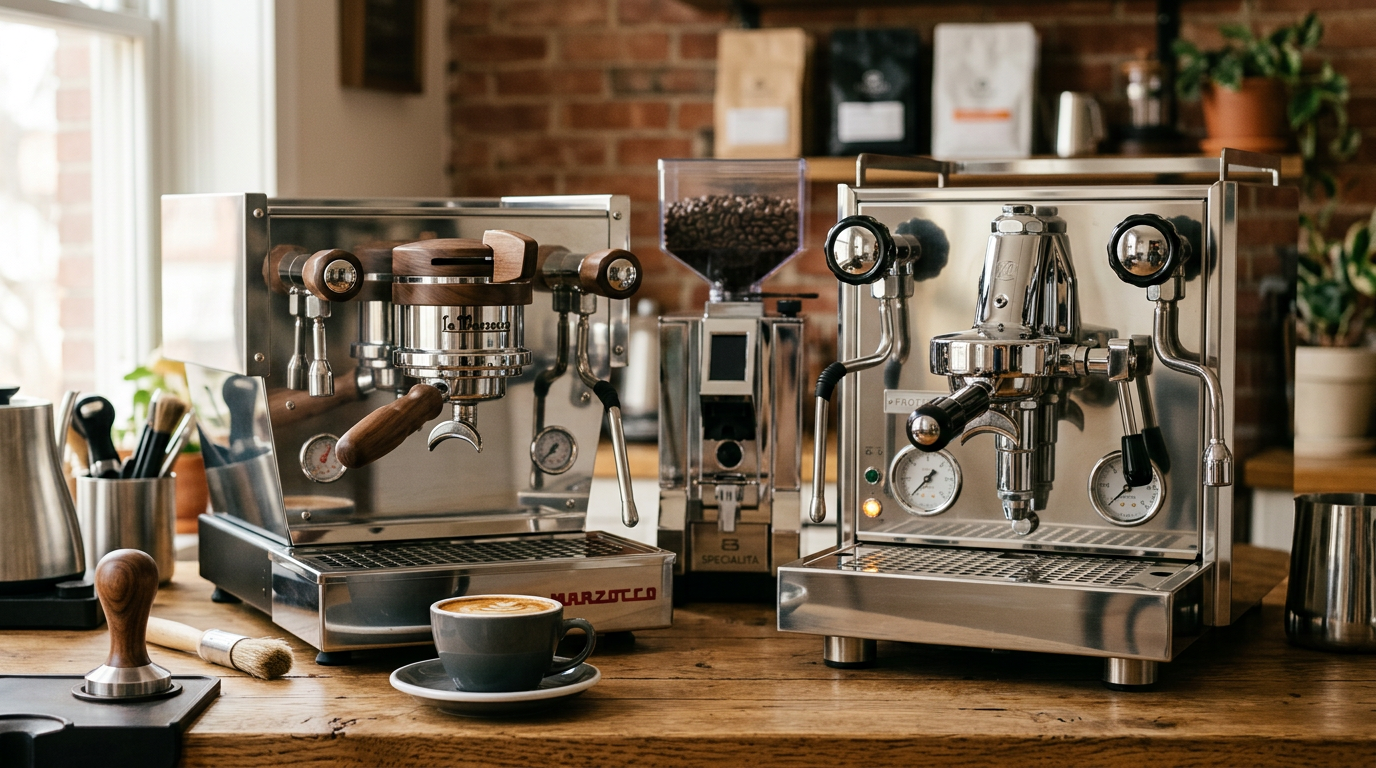 Pros and cons: Profitec Pro 700 and ECM Synchronika II laid out side by side