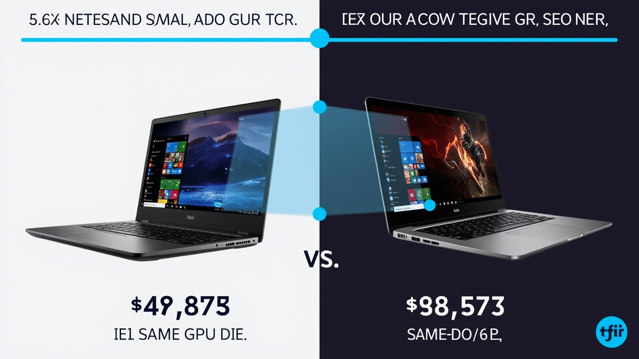 Verdict infographic: a cost-per-year split-screen showing the ASUS saving $400–$500 per year over 5 years for the same GPU tier