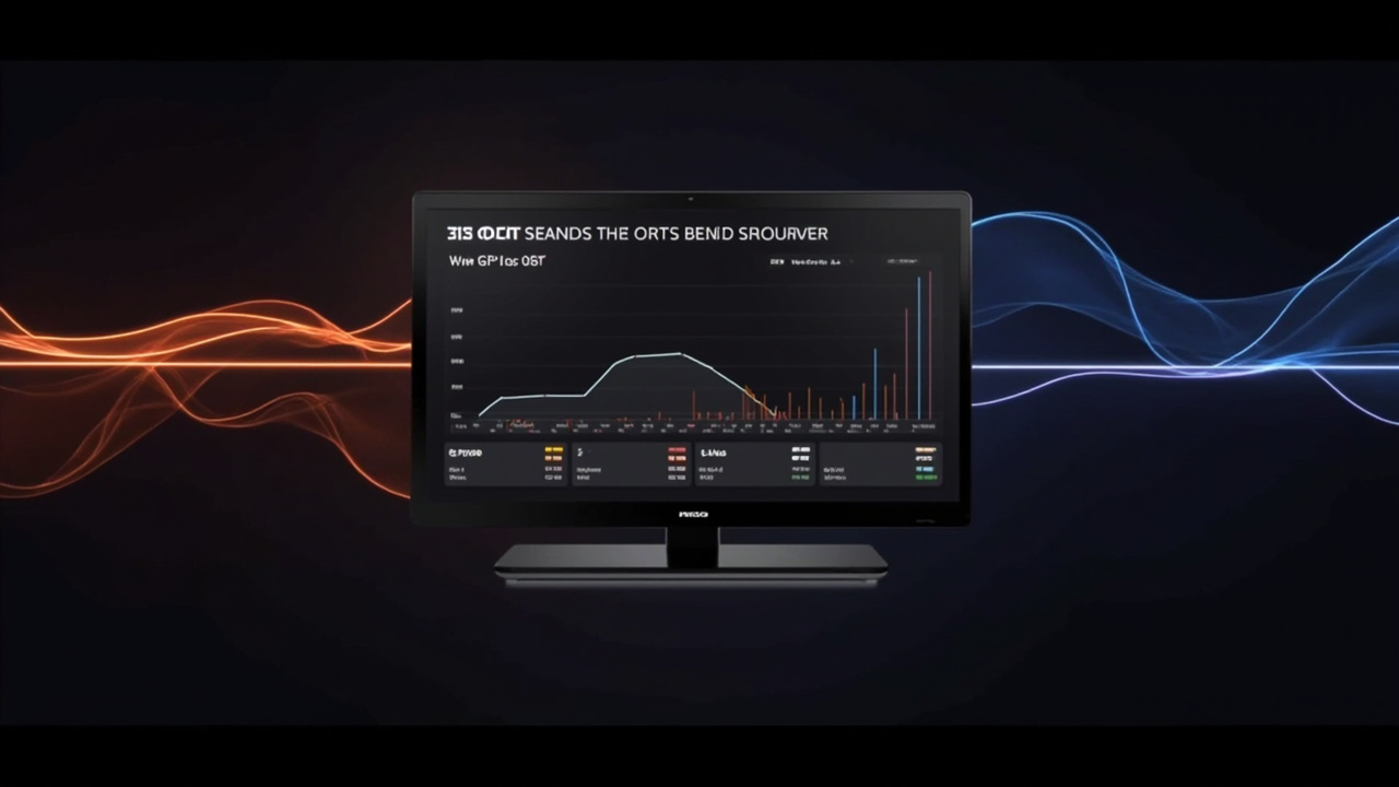 Final split-screen visual: left half shows a clean 1440p gaming monitor with a multiplayer match in progress, right half shows a creator's multi-monitor workstation with AI / 3D rendering workflow — summarizing the two distinct use-case lanes the 9070 XT and 5070 Ti serve best