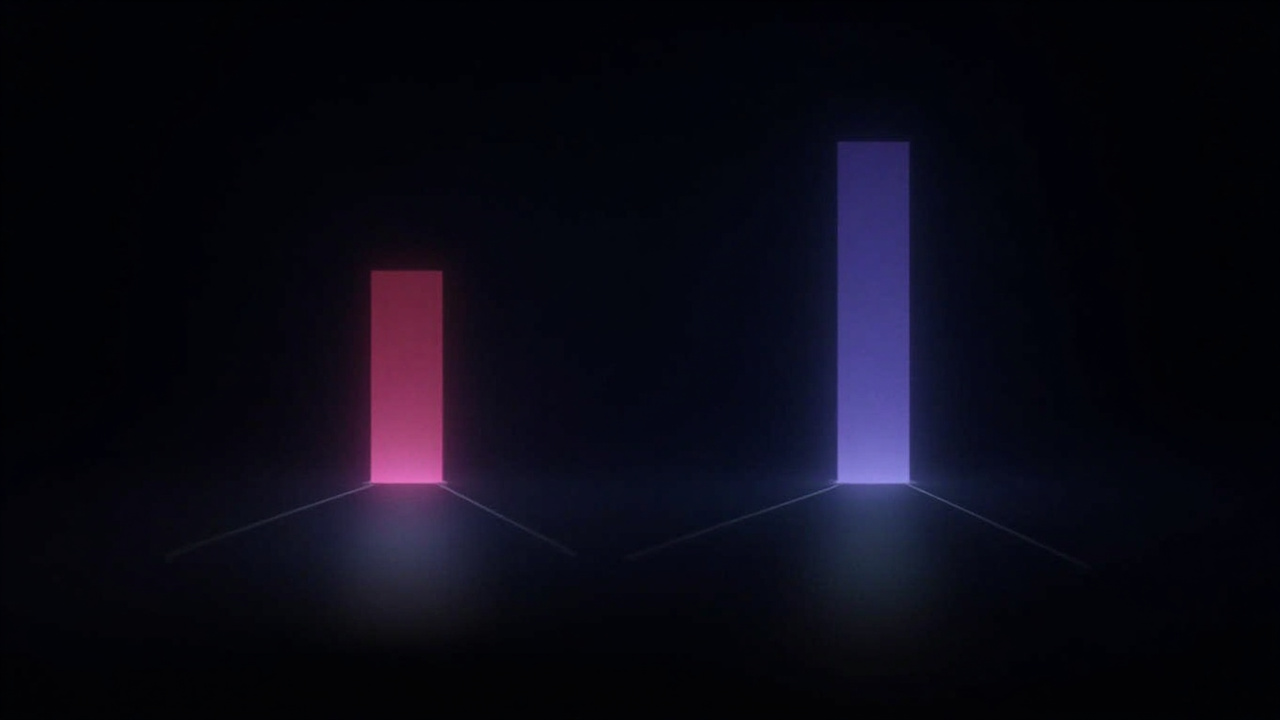 Split-screen comparison of two cameras' price tags and specs