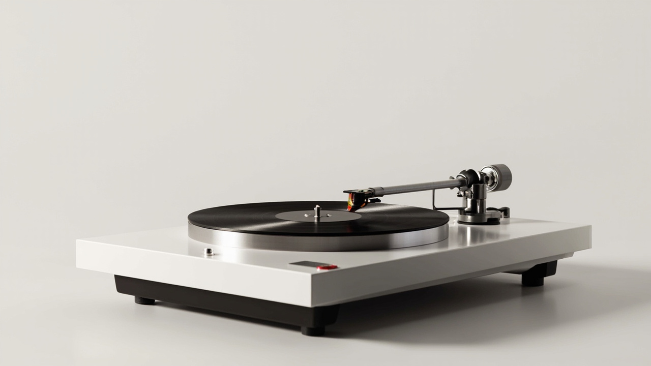 Two turntables side by side on a wood hi-fi rack: Technics SL-1500C on the left with its black direct-drive platter, Rega Planar 3 on the right with its glass platter and RB330 tonearm, photographed in warm late-afternoon light from a three-quarter angle
