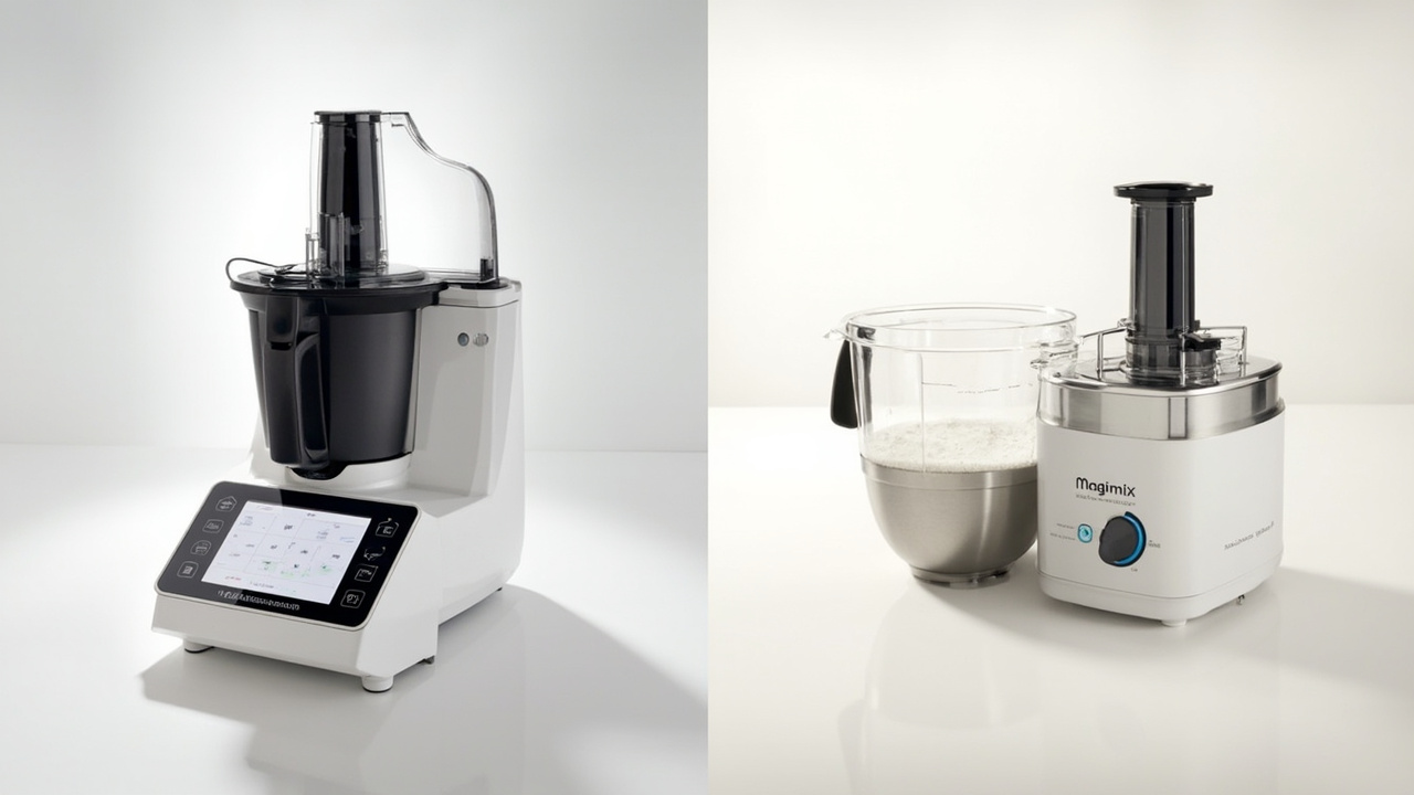 Feature comparison: TM7 touchscreen vs Magimix manual controls
