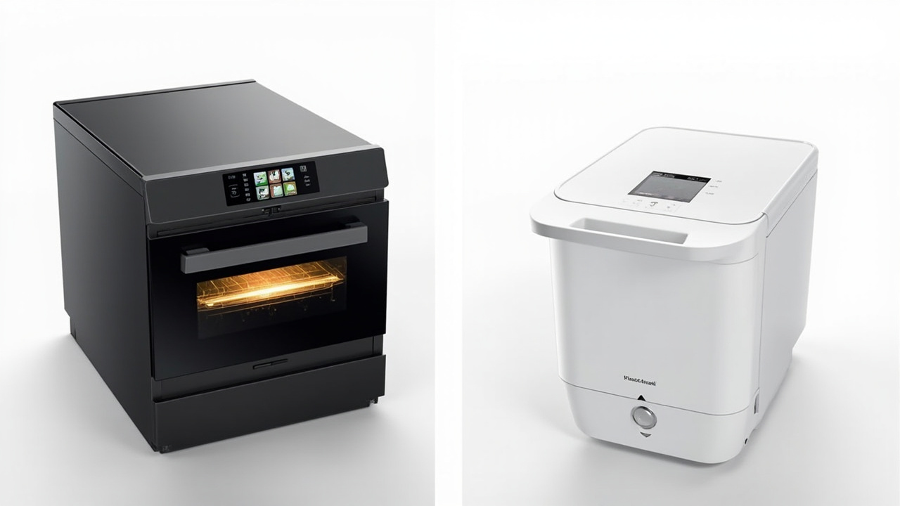 Feature breakdown: TM7 10-inch touchscreen and Open Cooking vs TM6 dial interface and 17 modes