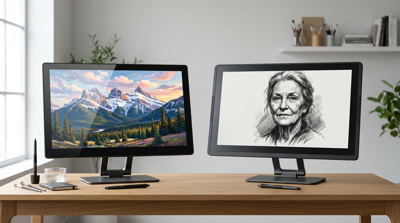 Wacom Cintiq Pro 27 vs Huion Kamvas Pro 27: Is the $2,499 Wacom Worth $700 More Than the $1,799 Huion?